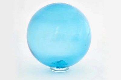 Boules de verre colorées