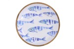 Bol émaillé poisson