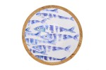Bol émaillé poisson
