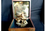 Sextant en laiton Vieux