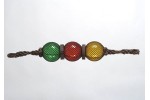 TROIS BOULE DE CASIER TRICOLORE