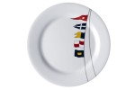 Assiette plate  REGATA marins et pour nautique