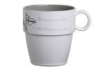 Mug WELCOME ONBOARD pour les bateaux, yachts et voiliers. Totalement incassable et garantie.