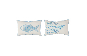 Coussins Couple de poissons