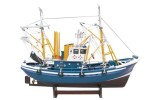 Bateau de pêche au thon, pour décoration marine.
