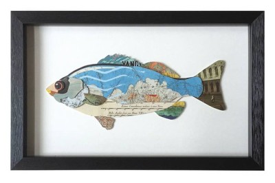 Tableau avec poisson