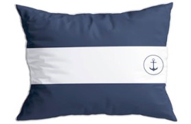 2 coussins "Flags" bleu