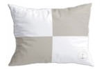 2 coussins "Flags 2" beiges