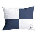 2 coussins "Flags 2" bleu