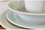 Set 6 Assiette plate  HARMONY Perla
