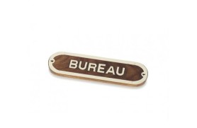 Plaque "BUREAU"