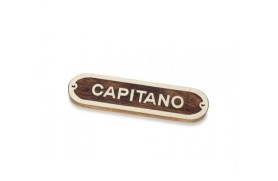 Plaque "CAPITANO"