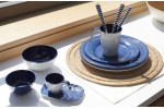 Set 6 Assiette plate HARM. Blue