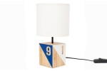 Lampe en bois