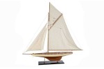 Britannique Voilier Modèle | navigant décoration | Décor nautique | voilier en bois