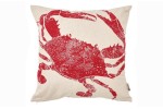 Coussin en coton avec crabe
