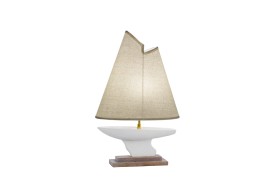 Lampe avec voilier