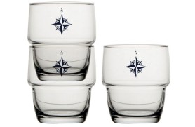 Set 6 verres NORTHWIND empilable